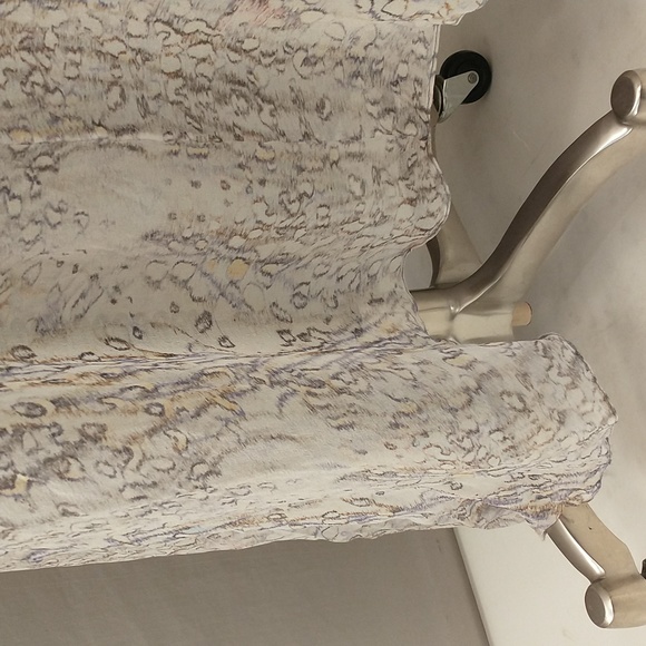 Meskita Etheral Silk Caftan Made in New York High Quality Designer Tunic Dress - Picture 9 of 11